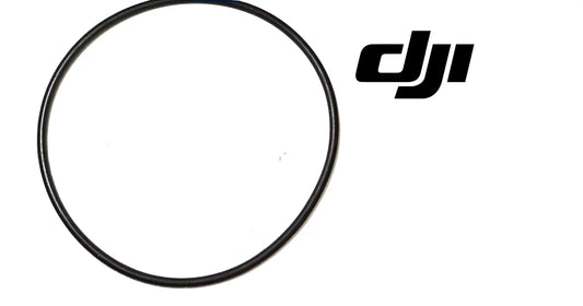 DJI Agras T50 impeller pump sealing ring, black O-ring in a circle