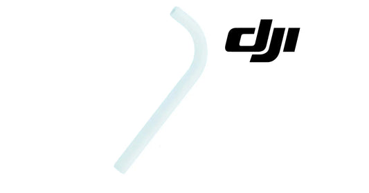 DJI water inlet flow meter hose set, pale blue L-shaped tube segment