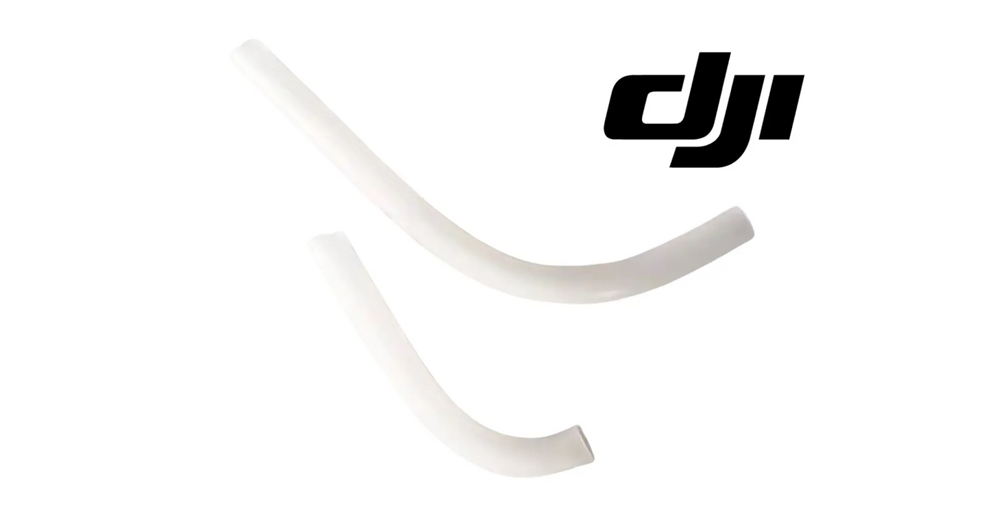 DJI water inlet flow meter hose set, translucent curved tubing segments