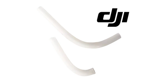 DJI water inlet flow meter hose set, translucent curved tubing segments