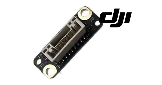 DJI Agras barometer board with ribbon connector and gold mounting holes