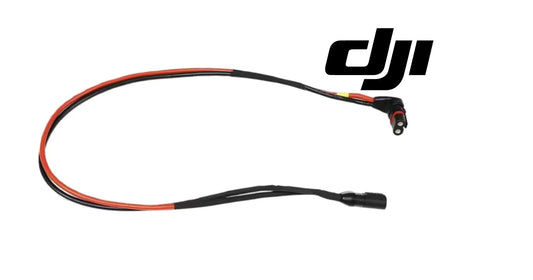 DJI Agras ESC power adapter cable with orange-striped black wires and connector
