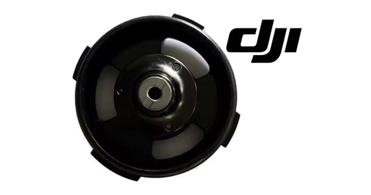 DJI impeller isolation sleeve with black circular housing and center metal shaft