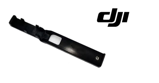 DJI Agras T50 detection bracket, black plastic with rectangular cutout and screw holes