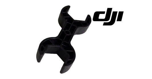 DJI Agras pipe nut wrench, black three-leg fork with molded grip surfaces
