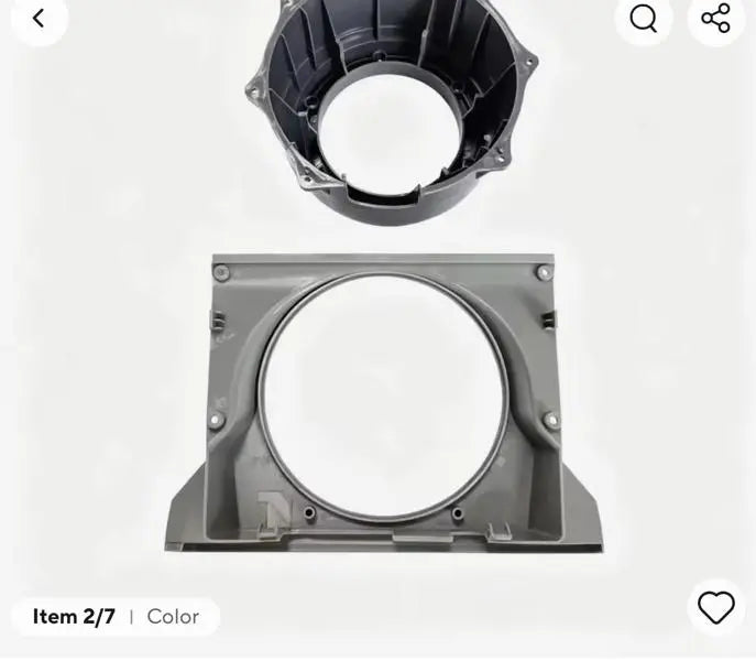 DJI Agras T70P OEM front radar mounting bracket and top cover set